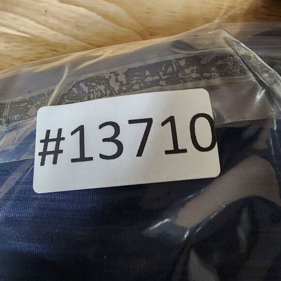 Gap Fit Shirt Womens XL Indigo Blue Orbit Fleece Pullover Hoodie Zip Pockets - Picture 11 of 11